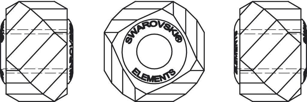 Swarovski BeCharmed & Pavé Beads - 5928 - 14mm BeCharmed Helix Bead